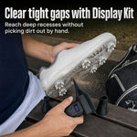 Clear tight gaps with Display Kit